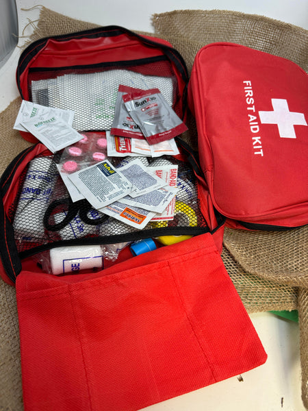 First Aid kit Pocket size model G-50 and medium size first aid kit